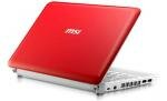 Ноутбук MSI Wind U100-026UA Red